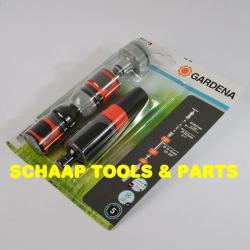 Gardena Startset met snelkoppelingen en aansluitingen voor op kraan, slang en tuinspuit | 18295-20